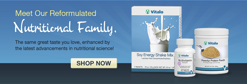 Meet Our Reformulated Nutritional Family.